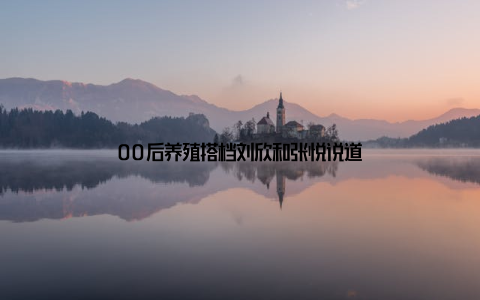 00后养殖搭档刘欣和张悦说道