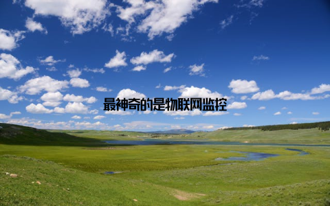 最神奇的是物联网监控