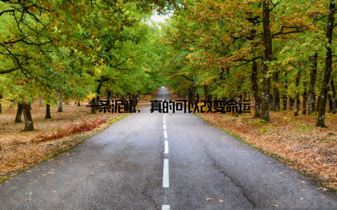 一条泥鳅, 真的可以改变命运