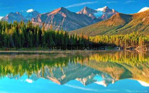 ”小李指着数据大屏坦言