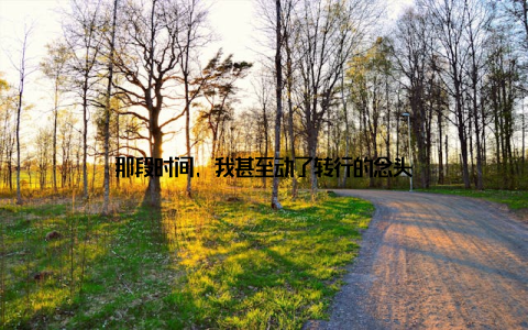 那段时间, 我甚至动了转行的念头