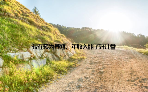 现在转为养殖, 年收入翻了好几番